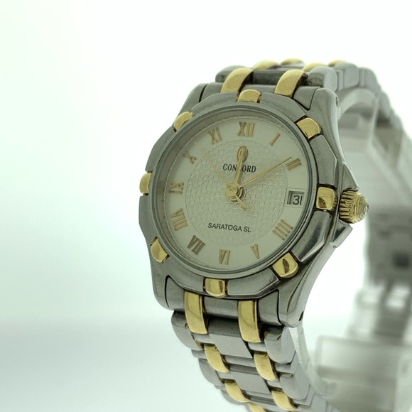 Concord Saratoga SL Ladies 18K and SS 24MM